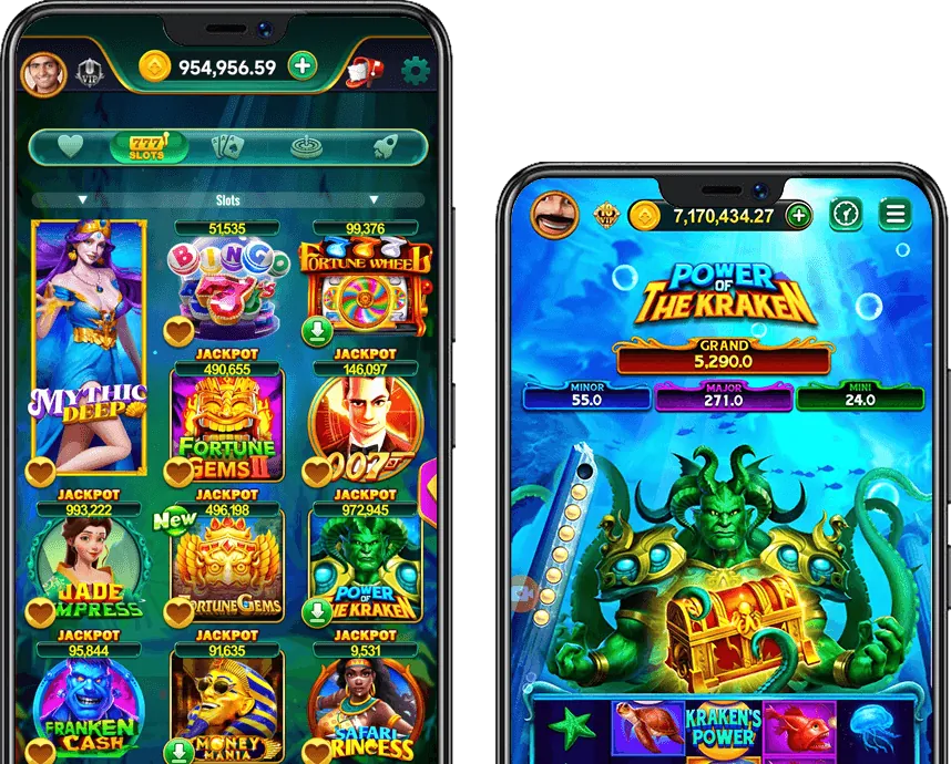 Người dùng đang chơi slot game trên điện thoại