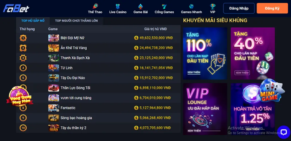Người chơi đang đọc Điều khoản Dịch vụ trên 68gb login